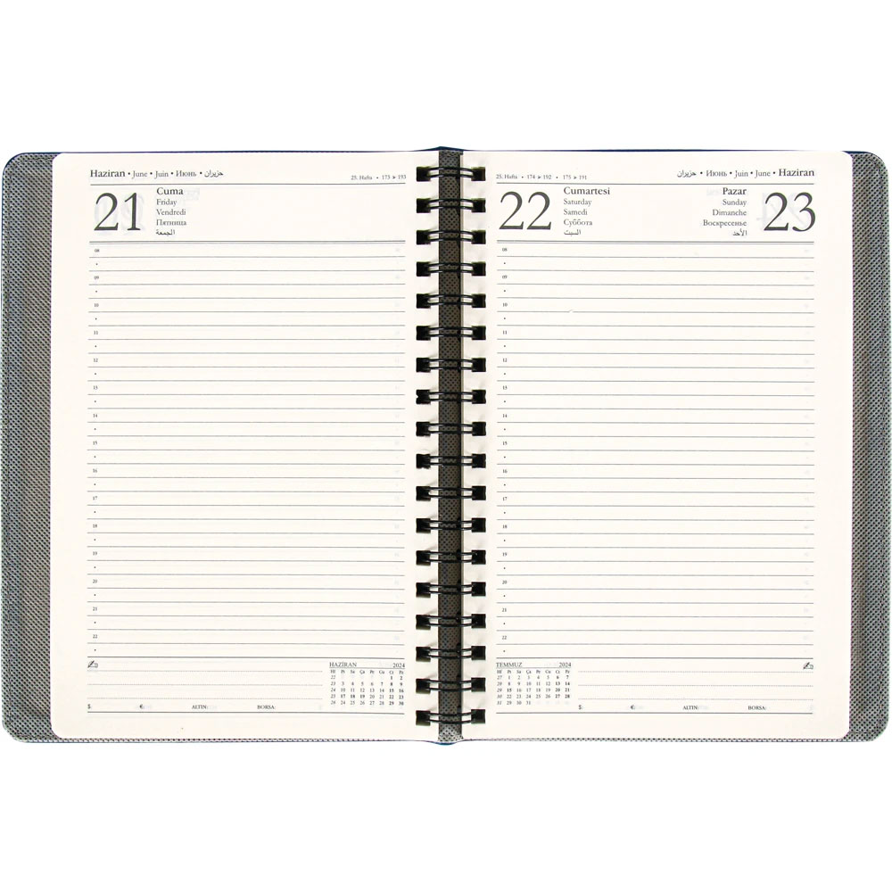 Şekerpınar-S Gizli Spiralli Günlük Ajanda