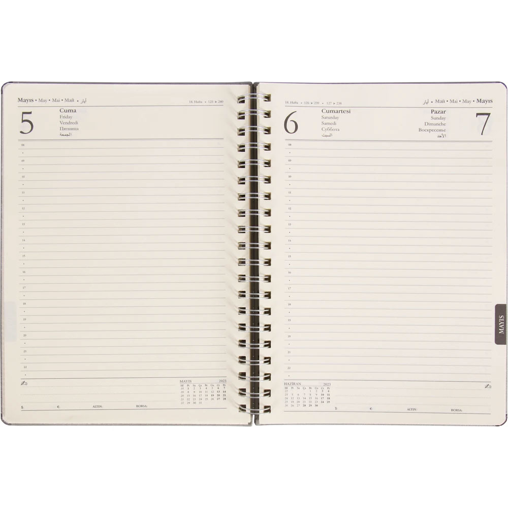 Bostancı-SL Spiralli Günlük Ajanda